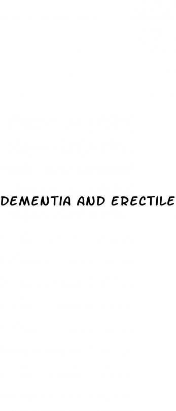 Dementia And Erectile Dysfunction Sexual Health Certificate